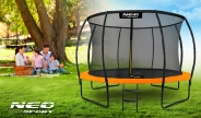 Батут Neo-Sport Premium 374 см із внутрішньою сіткою (NS-12C201)