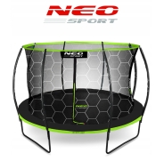 Батут Neo-Sport Premium 374 см із внутрішньою сіткою (NS-12C221)