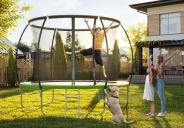 Батут Zipro Premium 435 см із внутрішньою захисною сіткою Jump Pro 14FT IN