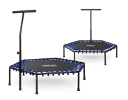 Фітнес батут Neo-Sport 127 см Blue-black (1102)