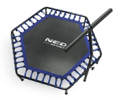 Фітнес батут Neo-Sport 127 см Blue-black (1102)