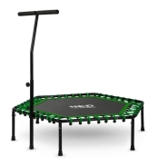 Фітнес батут Neo-Sport 127 см Green-black (1103)