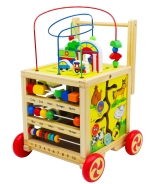 Ігровий розвиваючий бізикуб на колесах FUNFIT KIDS (3887)