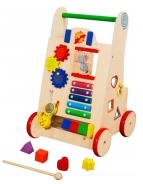 Ігровий розвиваючий бізіборд на колесах FUNFIT KIDS (3888)
