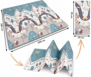 Розвиваючий мат NK-340 Nukido 200 x 180 x 1 см (734000)