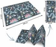 Розвиваючий мат NK-341 Nukido 200 x 150 x 1 см (734102)