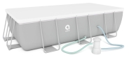 Басейн каркасний, прямокутний Avenli 400x200x99 см. 17в1 (2816)