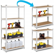 Стелаж Humberg White 180 х 90 х 30 см (HR-844)