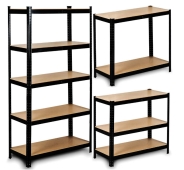 Стелаж FunFit 150 х 75 х 30 см Black (3780)