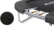 Батут із внутрішньою захисною сіткою 252 см LEOBRO Premium Pro 8FT BLACK