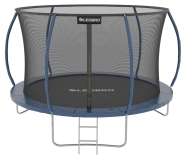 Батут із внутрішньою захисною сіткою 252 см LEOBRO Premium Pro 8FT BLUE