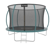 Батут с внутренней защитной сеткой 252 см LEOBRO Premium Pro 8FT GREEN