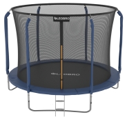 Батут із внутрішньою захисною сіткою 252 см LEOBRO Premium 8FT BLUE