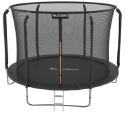 Батут із внутрішньою захисною сіткою 312 см LEOBRO Premium 10FT BLACK