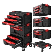 Набір ящиків для інструментів Qbrick System PRO Drawer Workshop Set 1 (5901238258117)