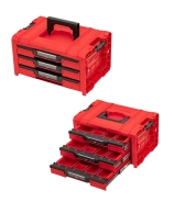 Набір інструментів для ящиків Qbrick System PRO Drawer Workshop Set 3 2.0 RED (5901238258353)