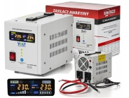 Гибридный ИБП/инвертор Volt Polska SINUS PRO 500 E 12/230V 350/500W (3SP050012E)