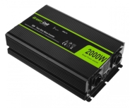 Автомобільний інвертор Green Cell 12V на 230V 2000W/4000W (INV11) Чистий синус