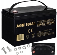 AGM Акумулятор 100Ah 12V VOLT VRLA (6AKUXAG100)