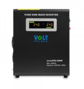 Гібридний ДБЖ/інвертор Volt Polska SINUS PRO 800 W 12/230V 500/800W (3SP098012W)