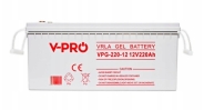 Гелевий Акумулятор 220Ah 12V VOLT GEL VPRO SOLAR (6AKUGEL220)