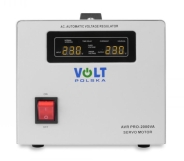 Стабілізатор напруги Volt Polska AVR PRO 2000VA 3% SERVO (5AVRZP2000)