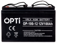 Аккумулятор 100Ah 12V VOLT OPTI AGM VRLA (6AKUV100AG)
