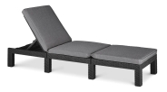 Шезлонг Keter DAYTONA DELUXE (Графіт) (3179)