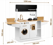 Ігрова дитяча кухня Ricokids (7836)