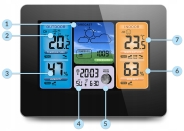 Метеостанція BERDSEN BD-902 Black (390200)