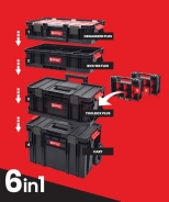Набір ящиків для інструментів Qbrick System PROMO SET I 6в1 (5901238252597)