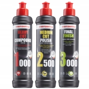 Полірувальна машинка MAJSTER MP0445 1,6KW + 4 насадки + полірувальна паста MENZERNA