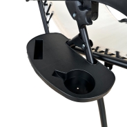 Комплект 2 шезлонгів Zero Gravity LEOBRO: затишок та комфорт у бежевих тонах (HT-167A12 BEIGE)