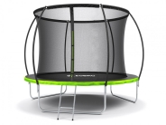 Батут із внутрішньою захисною сіткою 312 см LEOBRO Pro 10FT GREEN