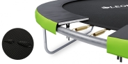 Батут із внутрішньою захисною сіткою 374 см LEOBRO Pro 12FT GREEN