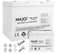 Гелевий Акумулятор 85Ah 12V 4SUN MAXX GEL DEEP CYCLE (12-FM-85)