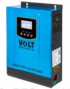 Сонячний інвертор Volt Polska ULTRA-HV 2000 12/230V (1000/2000W) + 60A MPPT (75V) (3SSH100012)