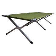 Армійська похідна розкладачка LEOBRO до 120кг Зелена (HT-168A4 Armygreen)