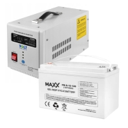 Комплект Volt Polska SINUS PRO 1000E W 12/230V 700/1000W + Акумулятор гелевий 4SUN MAXX GEL 120 Ah