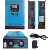 Комплект Volt Polska ULTRA-HV 2000 12/230V 1000/2000W + Акумулятор гелевий 4SUN MAXX GEL 100 Ah