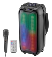 Караоке-блютуз колонка Tracer Rocket TWS Black 16W (TRAGLO46925)