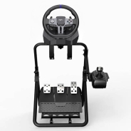 Руль с педалями и коробкой передач PXN V9 GEN2 + Стойка для руля PXN A9