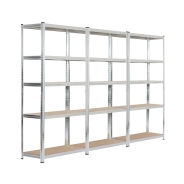 Стеллаж FunFit 180 х 270 х 40см, 175кг/полка, 5 полок