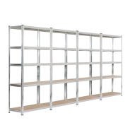 Стелаж FunFit 180 х 360 х 40см, 175кг/полка, 5 полок