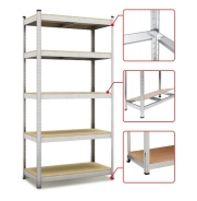 Набор стеллажей FunFit 150 x 225 x 30 см 175кг/полка 5 полок