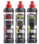 Полировальная машинка MAJSTER MP0442 2,6KW + 4 насадки + полировальная паста MENZERNA