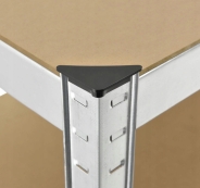 Стелаж LEOBRO 180 х 90 х 40 см, 175кг/полиця, 5 полиць (LB-R175-GAL)