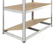 Стелаж LEOBRO 180 х 90 х 40 см, 265кг/полиця, 5 полиць (LB-R265-GAL)