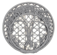 Гойдалка гніздо 110 см плетена FUNFIT Gray (2766)