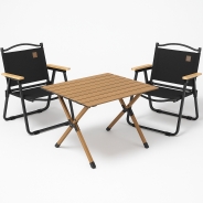 Набір для кемпінгу середній два крісла та стіл LEOBRO